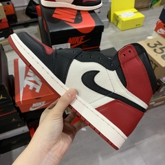 Air Jordan 1 High “ Bred Toe” - loja online