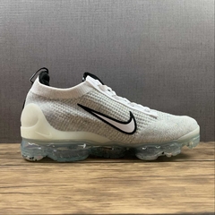 Nike Air VaporMax 2021 FK White Black Metallic Silver