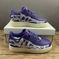 Imagem do Nike Air Force 1 Low 'Purple Skeleton'