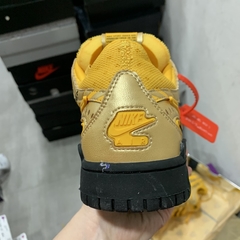 Off-White x Rubber Dunk PS 'University Gold'