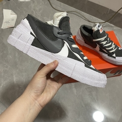 Sacai x Nike Blazer Low "Dark Grey”