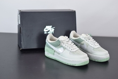 Nike Air Force 1 Low Shadow Spruce Aura White na internet