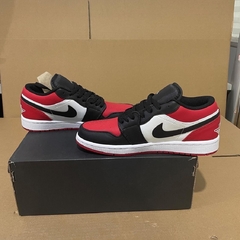 Air Jordan 1 Low “Bred Toe” na internet