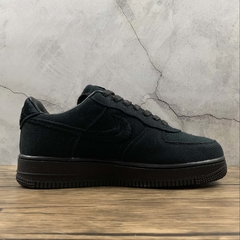 Stussy x Nike Air Force 1 Low 'Triple Black' - Él.sneakers