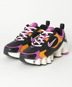 Nike Shox Nova Black Orange Violet - loja online