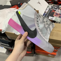 Nike Blazer Mid Off-White Wolf Grey Serena "Queen"