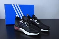 Adidas ZX 2K Boost Black Iridescent Shock Red - comprar online