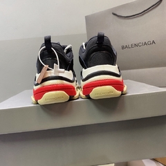 Balenciaga Triple S Black White Red - loja online