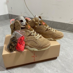 Travis Scott x Air Jordan 6 Retro 'British Khaki'