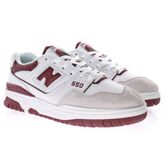 New Balance 550 Sea Salt Burgundy na internet