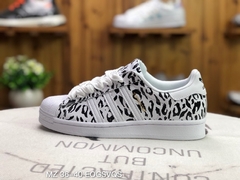 Adidas Superstar Leopard White