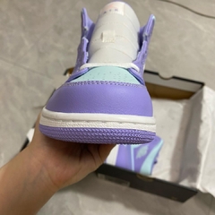 Imagem do Air Jordan 1 Mid Purple Aqua