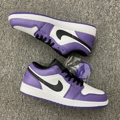 Imagem do Air Jordan 1 Low Court Purple White