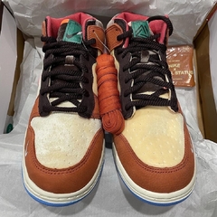 Nike Dunk Mid Social Status Free Lunch Chocolate Milk - Él.sneakers