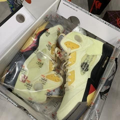 Off-White x Air Jordan 5 SP 'Sail'