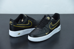 Nike Air Force 1 Low '07 Black Metalic Gold - comprar online