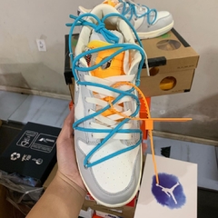 Off-White x Dunk Low 'Lote 02 de 50' na internet