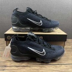 Nike Air VaporMax 2021 FK Black Metallic Silver - loja online