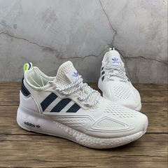 Adidas ZX 2K Boost White Iridescent Core Black - comprar online