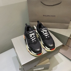 Balenciaga Triple S Black White Red - Él.sneakers