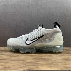 Nike Air VaporMax 2021 FK White Black Metallic Silver na internet