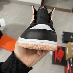 Air Jordan 1 Mid Arctic Orange Black Toe - loja online