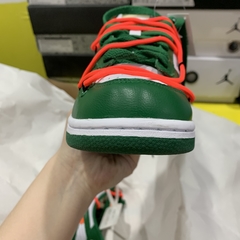 Off-White x Nike Dunk Low “Pine Green” - loja online