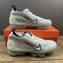 Nike Air VaporMax 2021 FK White Black Metallic Silver