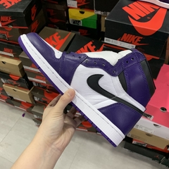 Air Jordan 1 High “Court Purple" - Él.sneakers