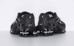 Supreme x Nike Shox Ride 2 Black - Él.sneakers