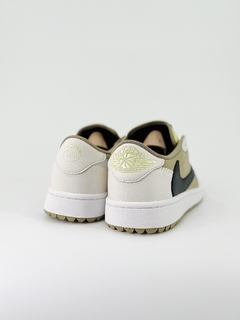 Air Jordan 1 Low Golf Travis Scott Neutral Olive na internet