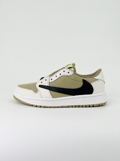 Air Jordan 1 Low Golf Travis Scott Neutral Olive - Él.sneakers