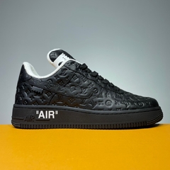 Louis Vuitton x Nike Air Force 1 Low By Virgil Black