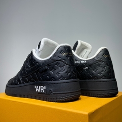 Imagem do Louis Vuitton x Nike Air Force 1 Low By Virgil Black