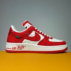 Louis Vuitton x Nike Air Force 1 Low By Virgil A White Red