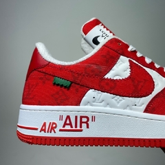 Louis Vuitton x Nike Air Force 1 Low By Virgil A White Red