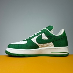 Louis Vuitton x Nike Air Force 1 Low By Virgil A White Green - Él.sneakers