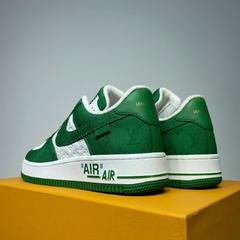 Louis Vuitton x Nike Air Force 1 Low By Virgil A White Green - loja online