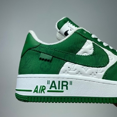 Louis Vuitton x Nike Air Force 1 Low By Virgil A White Green - comprar online