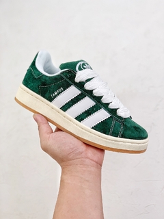 adidas Campus 00s Dark Green Cloud White - comprar online