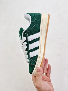 adidas Campus 00s Dark Green Cloud White - loja online