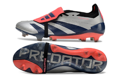 adidas Predator Elite Fold-Over Tongue FG Platinum Metallic Aurora Black Carbon - Él.sneakers