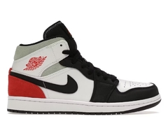 Air Jordan 1 Mid SE Red Black Toe