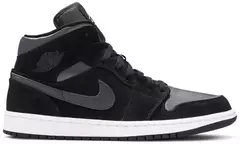 Air Jordan 1 Mid SE Nylon 'Black Grey'