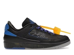 Off-White x Air Jordan 2 Retro Low SP 'Black Varsity Royal'