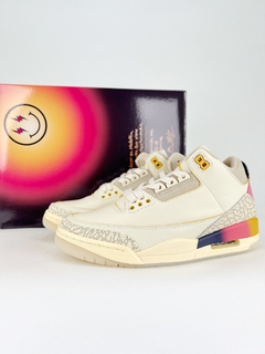 J. Balvin x Air Jordan 3 Retro 'Medellín Sunset' na internet