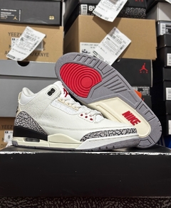 Imagem do Air Jordan 3 Retro White Cement Reimagined