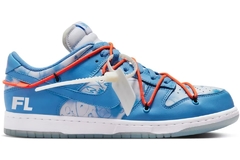 Off-White x Nike SB Dunk Low Futura 'UNC'