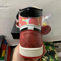 Imagem do Air Jordan 1 High Spider Man Across the Spider Verse