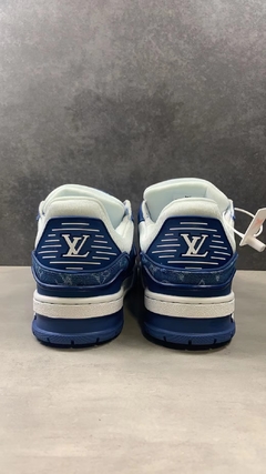 Imagem do Louis Vuitton LV Trainer Monogram Denim White Blue